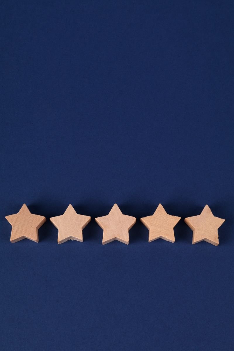 Five star rating representing reputation management for a med-spa Five star rating representing reputation management for a med-spa